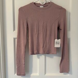 NWT - Sister Bloom Ribbed Crop Top
